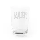 あ　　ほのPEEASS Water Glass :back