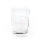 K-sampoのガラスのカーネーション（グラス） グラス反対面