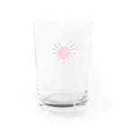 旭日旗の旭日堂の【ハート旭日旗】シリーズ Water Glass :back