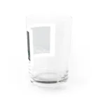 魚の目のお店の海のホタル Water Glass :back