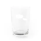 ホワホワのもくもく Water Glass :back