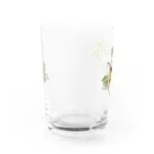 ブリキ屋の猫とパールアカシア2 Water Glass :back