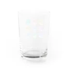 TANUKIのカラフルmoon Water Glass :back