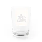 ヤママユ(ヤママユ・ペンギイナ)のもふもフンボ(ヒナ) Water Glass :back