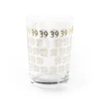 イラスト MONYAAT のCT118 サンキュー39*Thank you*Dbg Water Glass :back