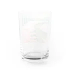 志瓜のSUZURIの桜の海 Water Glass :back