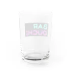 まつだあゆのすずりのBARおうち Water Glass :back