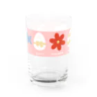 プリティしりのイースターけだまちゃん Water Glass :back