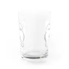 chippokeの白柴・前後 Water Glass :back