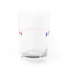 ゆるん屋。のドンキホーテペンギンのテーマ Water Glass :back