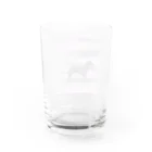 ふうふうたかのイタリアン・グレーハウンド Water Glass :back