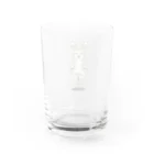 popokoroのｼﾞｬﾝﾋﾟﾝｸﾞﾗﾋﾞ Water Glass :back