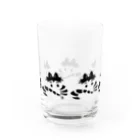 TSUMch aki.のぐるっとあきにゃん Glass BLACK Water Glass :back