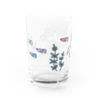 コトブキ商店のナマケモノスイミング Water Glass :back