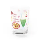 　Ma cocotte （まここっと）のティータイム Water Glass :back