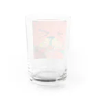 OKASOのアトリエのクマッタなー♪ Water Glass :back