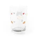 akitonの３時のおやつはたい焼き Water Glass :back