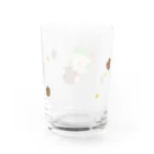 akitonの３時のおやつはクッキー Water Glass :back