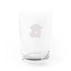 ラブラドールレトリーバーのねねちのぴえん　ねねち Water Glass :back