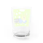 SELECTSHOP MTIのしましまパンツのうさぎ Water Glass :back