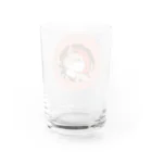 野田　尚花の桜と三毛猫  Water Glass :back