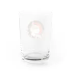 野田　尚花の桜と三毛猫  Water Glass :back