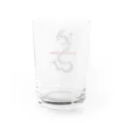 Dragon SHOPのDragon SHOPロゴ Water Glass :back