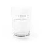 鉄道博士 / Dr.Railwayの鉄道博士駅名標（JR東日本タイプ） Water Glass :back