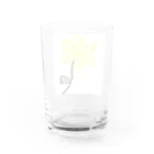 ECGの一輪の花 Water Glass :back