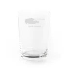 puikkoの自走砲　シュトゥーラー・エミール（黒） Water Glass :back