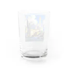 世界の絵画アートグッズのコリン・キャンベル・クーパー 《ハドソン河畔》 Water Glass :back