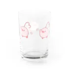 かーこのはーとり(ぴよぴよ) Water Glass :back