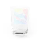 Muniyaの明け方の雲 Water Glass :back