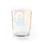 ねこねこむキャラクターショップのコミックなねこかっぱ Water Glass :back