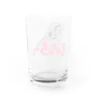 衝動的意匠物品店　「兄貴」のもんちー Water Glass :back