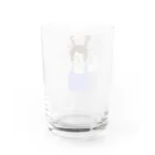 ユニコの奈良が好き過ぎて鹿になったちゃん Water Glass :back