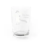 MichellemadeのSONIC girl SETSUCO Water Glass :back