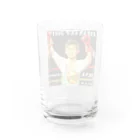 せなれおTVショップの新空手JAPAN CUP2021せな優勝グッズ Water Glass :back