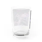 SHOPマニャガハの夜桜満開 Water Glass :back