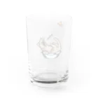 まつり猫ショップのあくび猫さん Water Glass :back