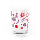 SHOP CMYKのCounting them B Water Glass :back