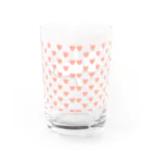 pino子 shopの好きすぎて虚無うさぎ Water Glass :back