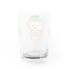 ぴんころの柏餅とたぬき Water Glass :back