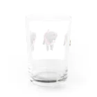 トイプードル ピュアショップのトイプードル ピュアちゃん Water Glass :back