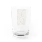 世界の絵画アートグッズの伊藤若冲 《桃花小禽図》 Water Glass :back