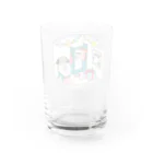 マツバラのもじゃまるくつろぎ Water Glass :back