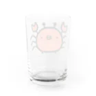 ひよこのもり工房のひよこかに Water Glass :back