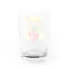 KANARIAの夢見るクマの、はなくまちゃん Water Glass :back