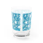 hal+ Harumi Niwanoのbaby blue star Water Glass :back