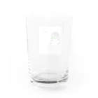 推し活向上委員会。の推ししか勝たん　緑 Water Glass :back